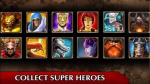 Legendary Heroes MOBA APK MOD HACK (Monedas/Cristales Ilimitados) 2