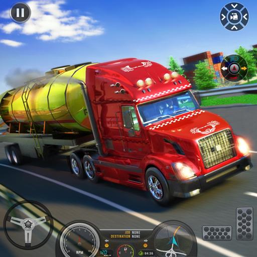 Euro Truck 3D Simulator 2019 Cargo Truck Transport