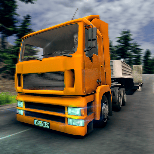 Euro truck simulator 2021: New truck driving games