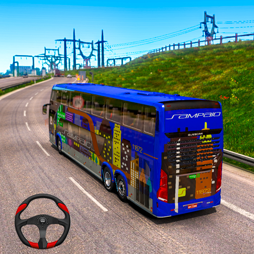 Euro Uphill Bus Simulator : New Bus Game 2021