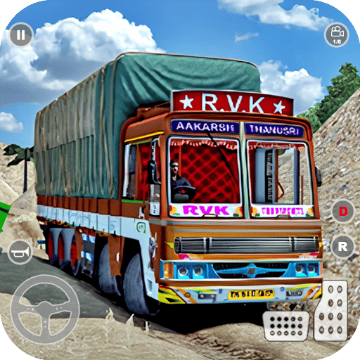 Indian Truck Cargo Simulator 2020: New Truck Games