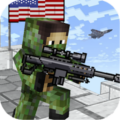 American Block Sniper Survival APK MOD (Modo Dios)